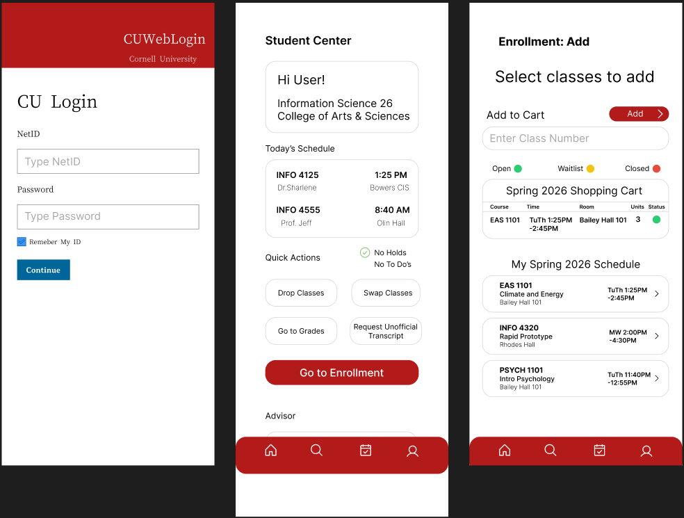 High fidelity screen 1